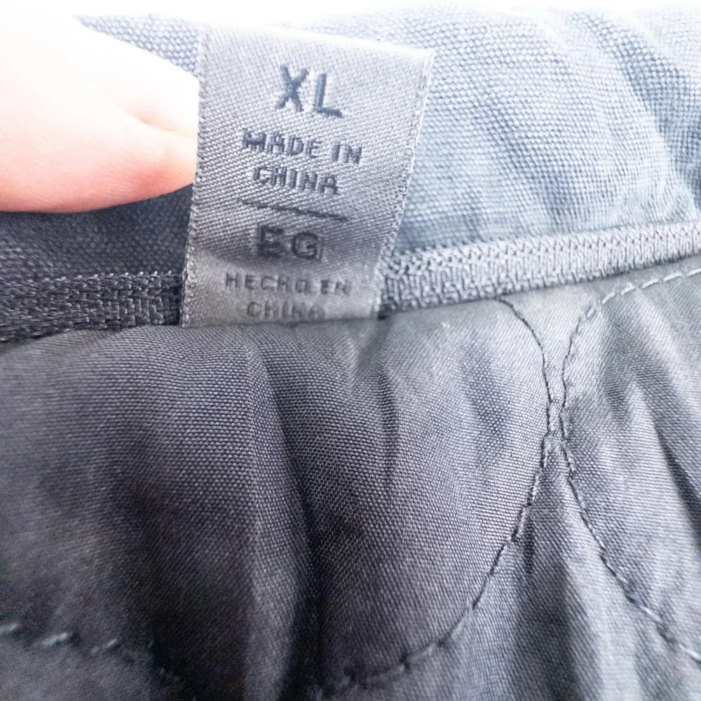 Levi Strauss Mens XL Military Field Jacket Washed Black Cotton Utility Coat - Picture 3 of 15